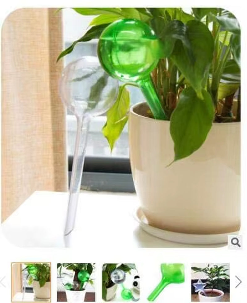 5/12Pcs Plant Watering Bulbs Automatic Self-Watering Globes Plastic Balls Garden Water Device Watering Bulbs for Plant Promotion